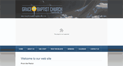 Desktop Screenshot of gracebaptistfayetteville.com